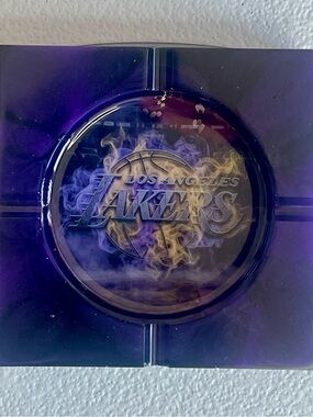 Los Angeles Lakers Ashtray Collectible Souvenir | Basketball Sports Gift